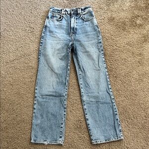Zara Denim Jeans in Light Blue